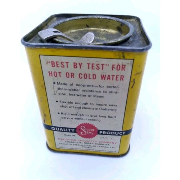 Vintage Golden State Can For Faucet Washers Advertising with some washers READ - Picture 3 of 9